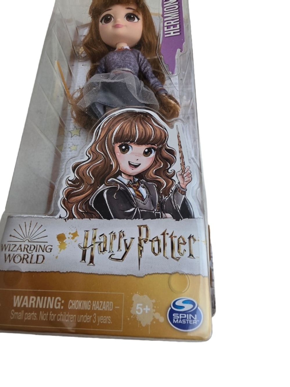 Harry Potter Hermione Granger Kids Doll - Purple Outfit - Picture 3 of 7